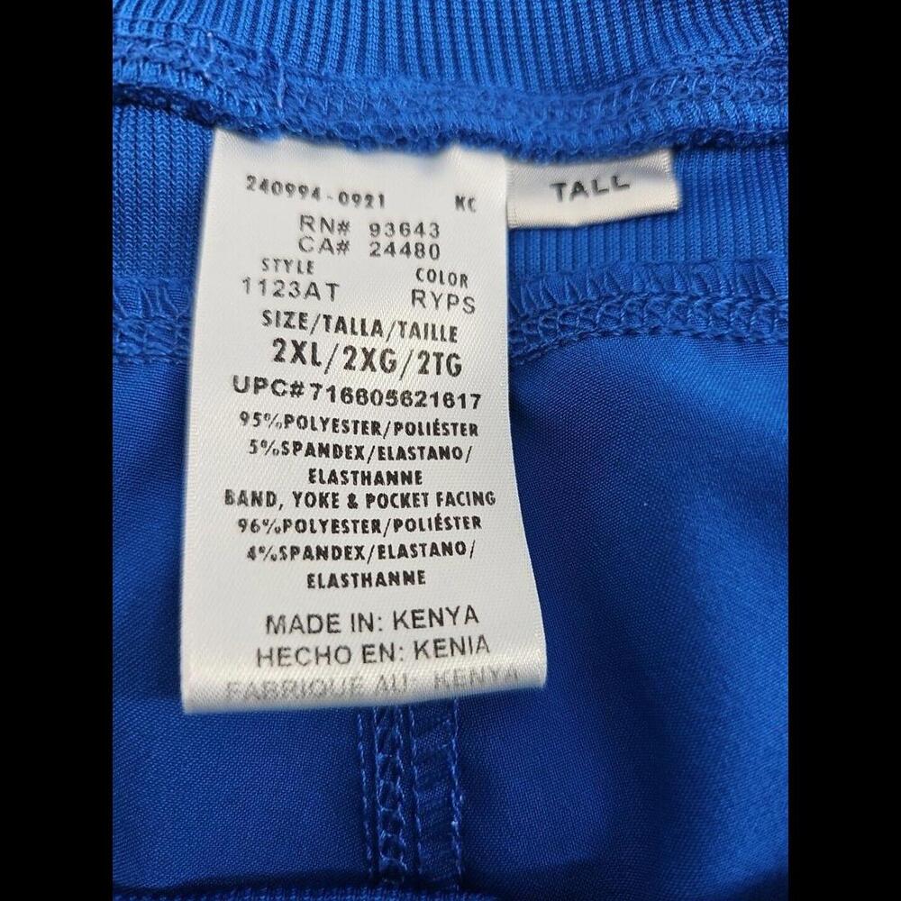 Cherokee Infinity Women's Low Rise Straight Leg Drawstring Scrub Pant 1123A 2XT - Picture 5 of 5